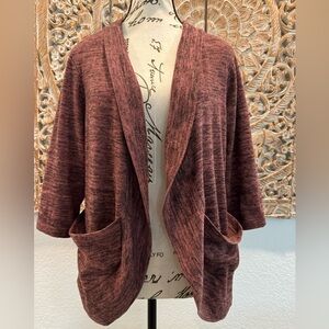 Perception Concept Rose Pink Cardigan- size L
